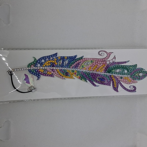 Handmade Rhinestone Bookmark - Picture 2 of 3